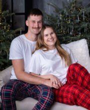 Ingrida – kalėdinė fotosesija Kaune | BARVIN studio